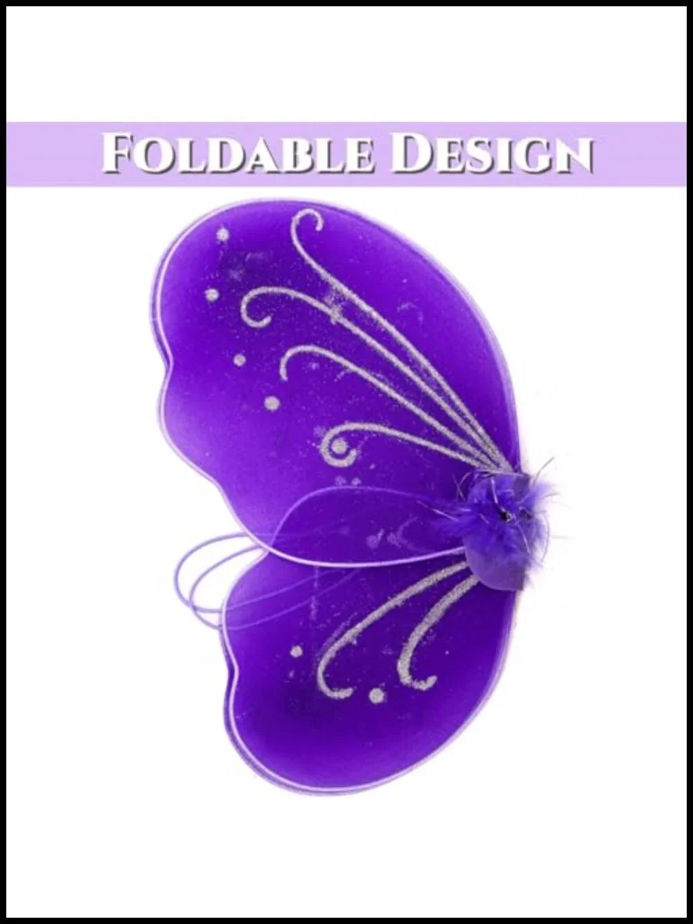 12 Pack Sparkle Butterfly Fairy Wings Dress Up Costume Accessories Girls Party
